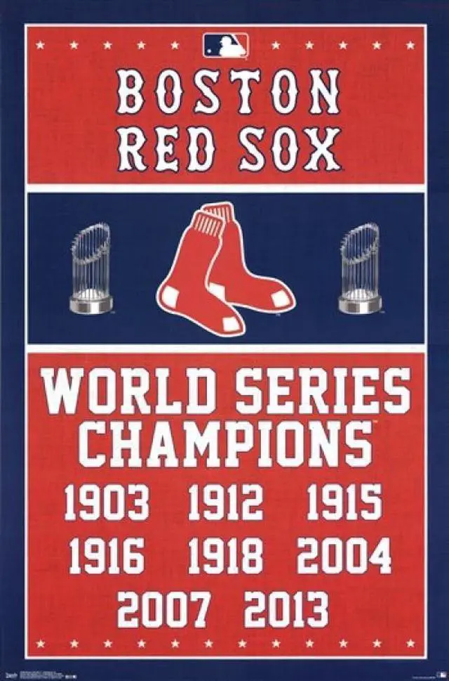Main image of Boston Red Sox - Champions 2014 Poster Print (22 x 34)