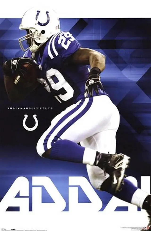 Main image of Indianapolis Colts - Joseph Addai Poster Print (24 x 36)