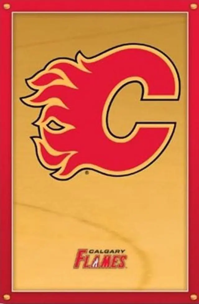 Main image of Calgary Flames - Logo 2008 Poster Print (24 x 36)