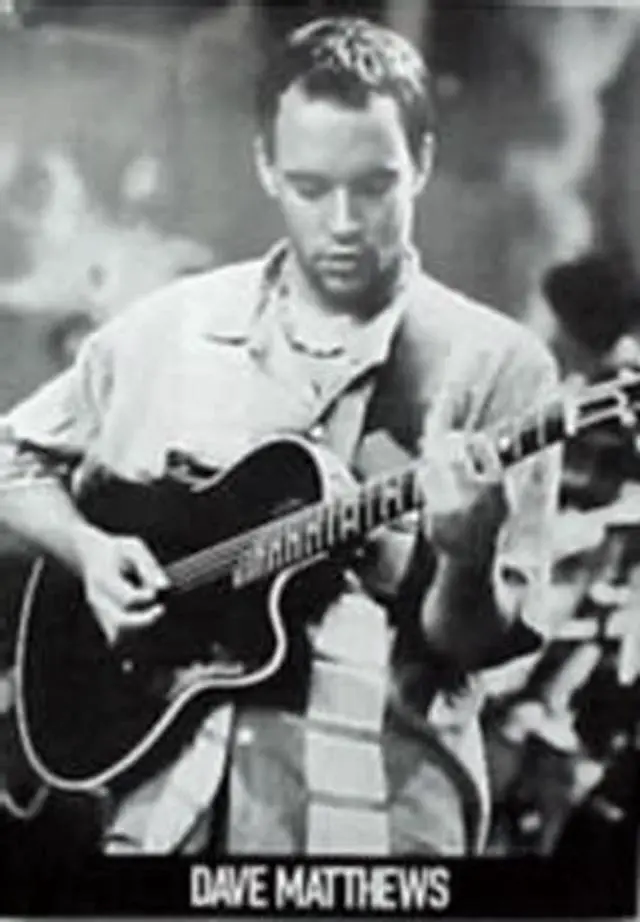 Main image of Dave Matthews B&W Guitar Poster Poster Print (24 x 34)