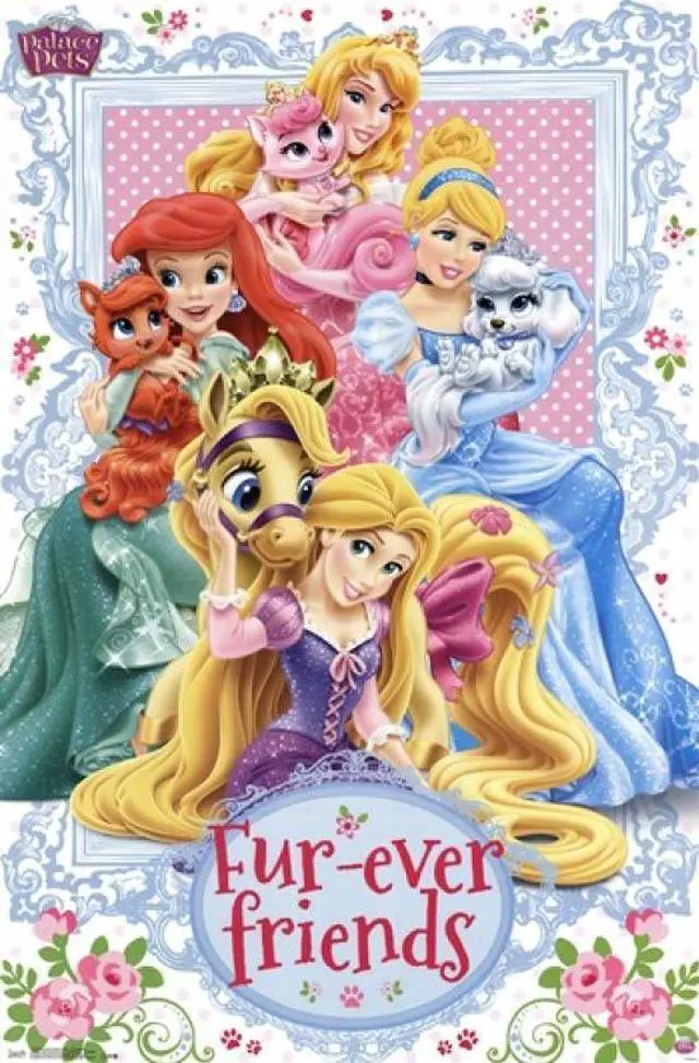 Main image of Princess Palace Pets - Princesses Poster Print (24 x 36)