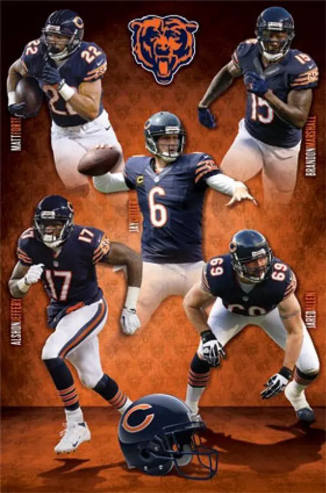 Main image of Chicago Bears - Team 14 Poster Print (24 x 36)