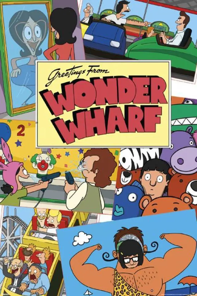 Main image of Bob's Burgers - Wonder Wharf Poster Print By (22 x 34)