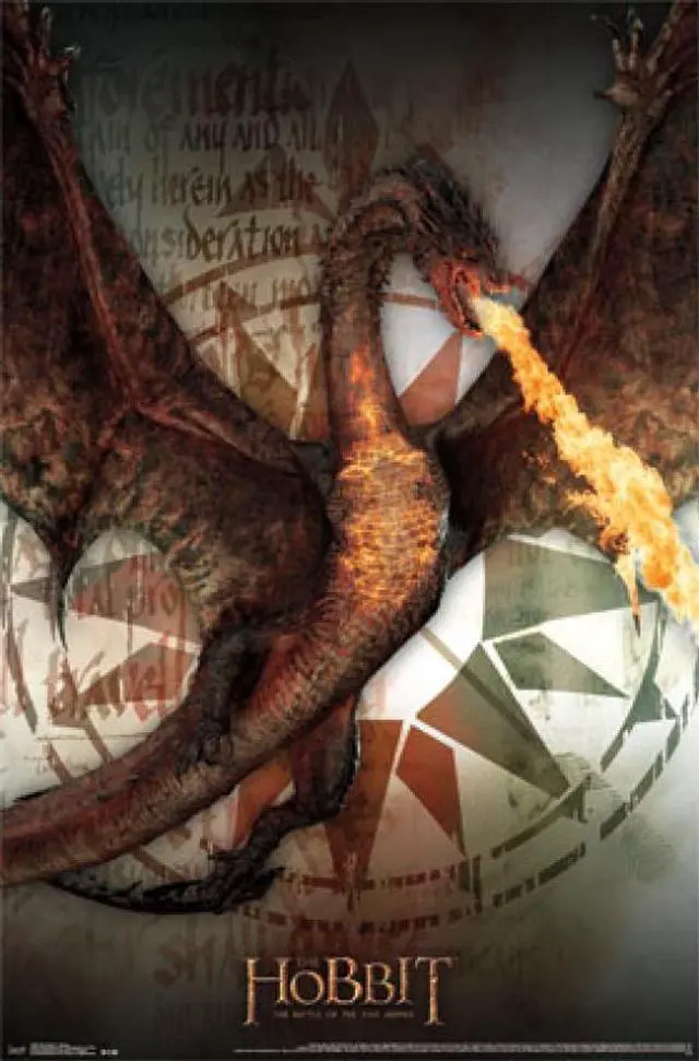 Main image of The Hobbit 3 - Smaug Poster Print (22 x 34)