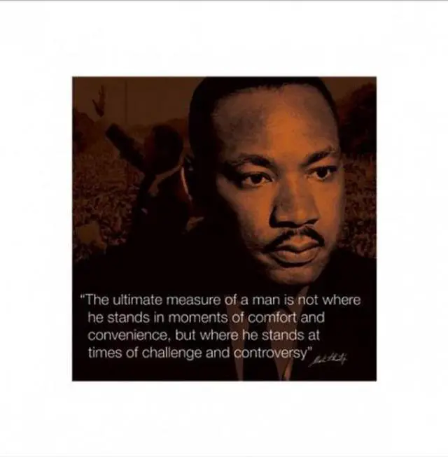 Main image of Martin Luther King - iQuote Poster Print (16 x 16)