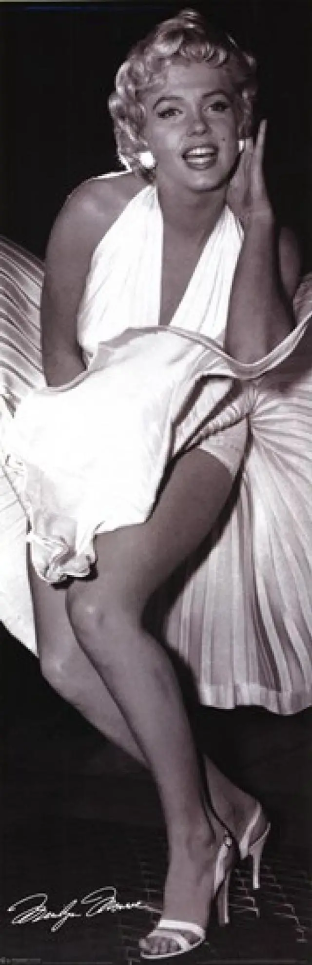 Main image of Marilyn Monroe - Seven Year Itch Poster Print by Matthew Zimmerman (12 x 36)