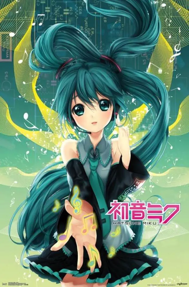 Main image of Hatsune Miku - Notes Poster Print (22 x 34)