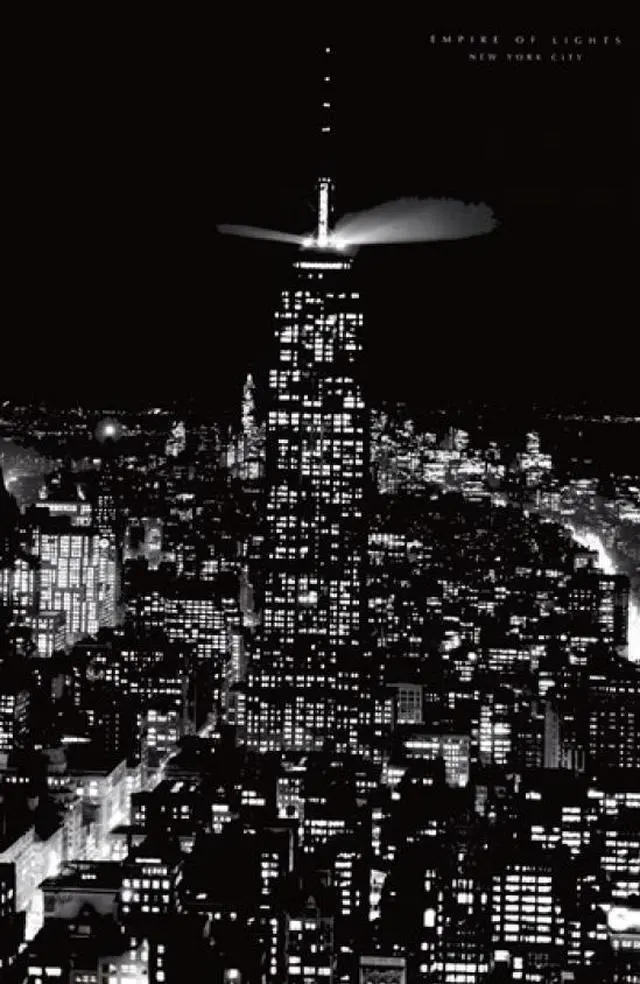 Main image of Empire of Lights - New York City Poster Print (22 x 34)