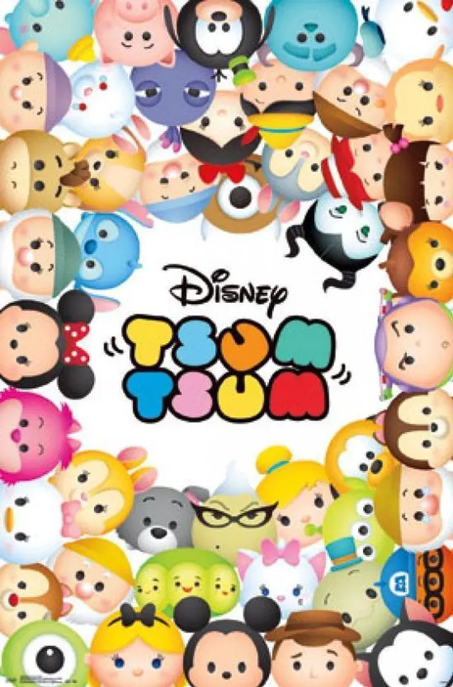 Main image of Disney Tsum Tsum Poster Print (22 x 34)