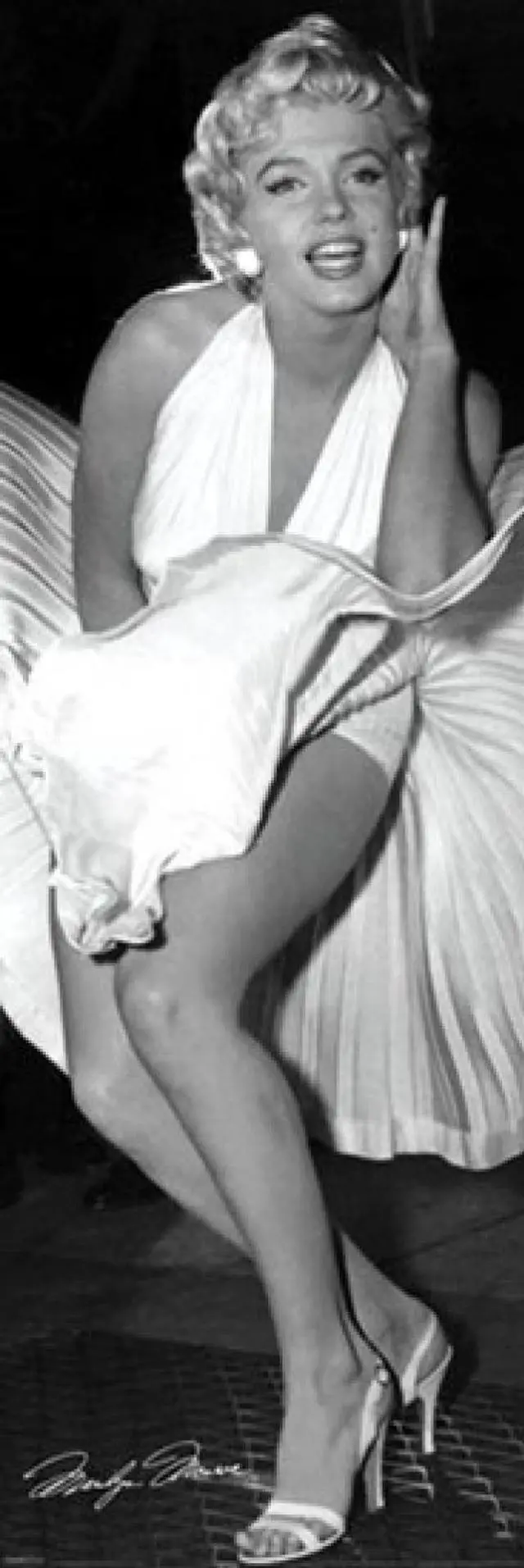 Main image of Marilyn Monroe - Seven Year Itch Poster Print by Matthew Zimmerman (21 x 62)
