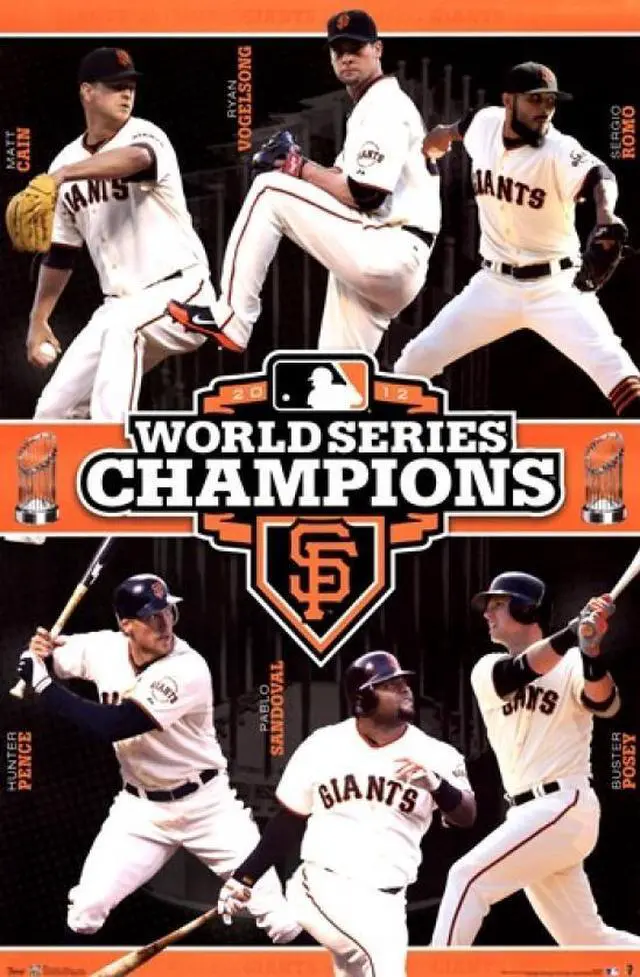 Main image of 2012 San Francisco Giants World Series - Champions Poster Print (24 x 36)