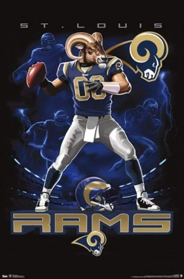 Main image of Rams Quarterback 12 Poster Print (24 x 36)