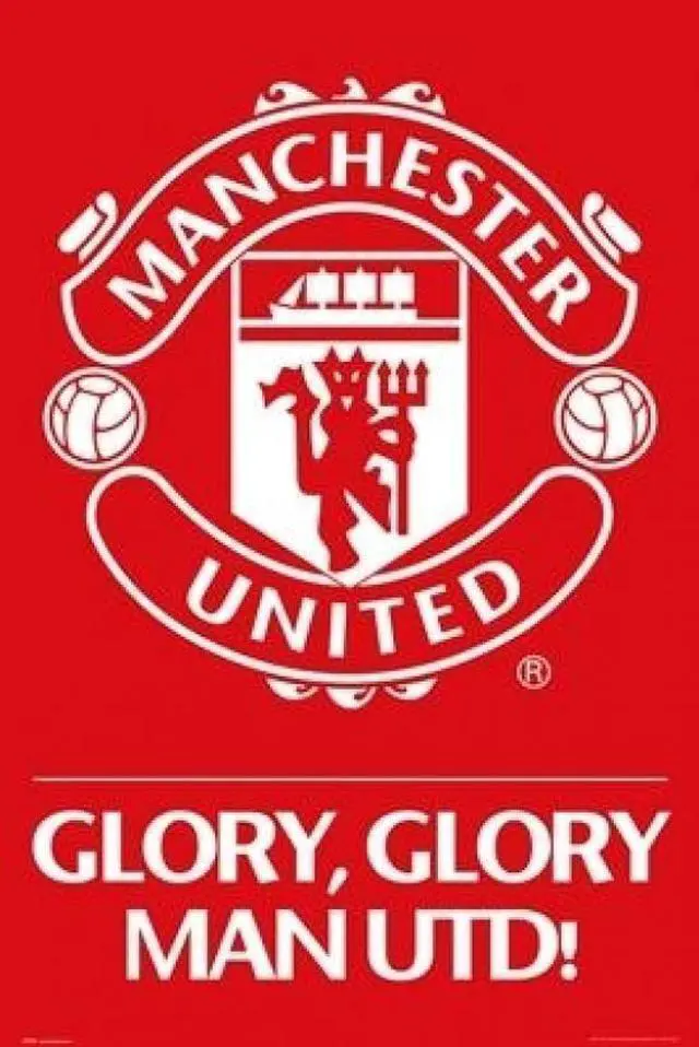 Main image of Manchester United Crest Poster Print (24 x 36)