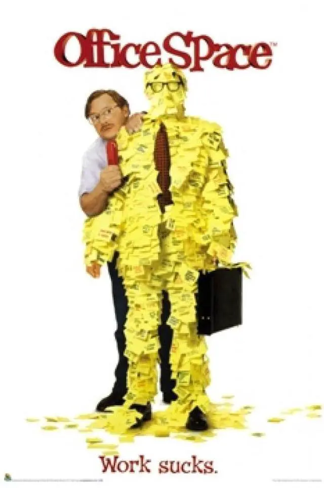 Main image of Office Space Work Sucks Poster (24 X 36)