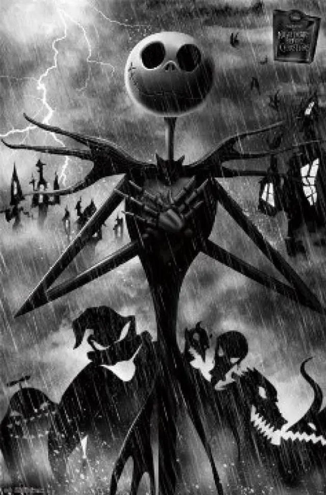 Main image of Posterazzi SCO13595 Nightmare Before Christmas Unity Poster Print - 24 x 36 in.
