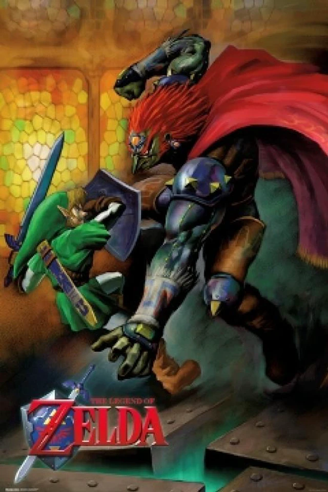 Main image of The Legend Of Zelda Link V Ganondorf Poster (24 X 36)