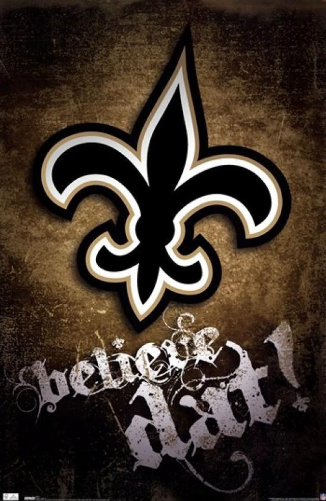 Main image of Saints - Logo 10 Poster Print (24 x 36)