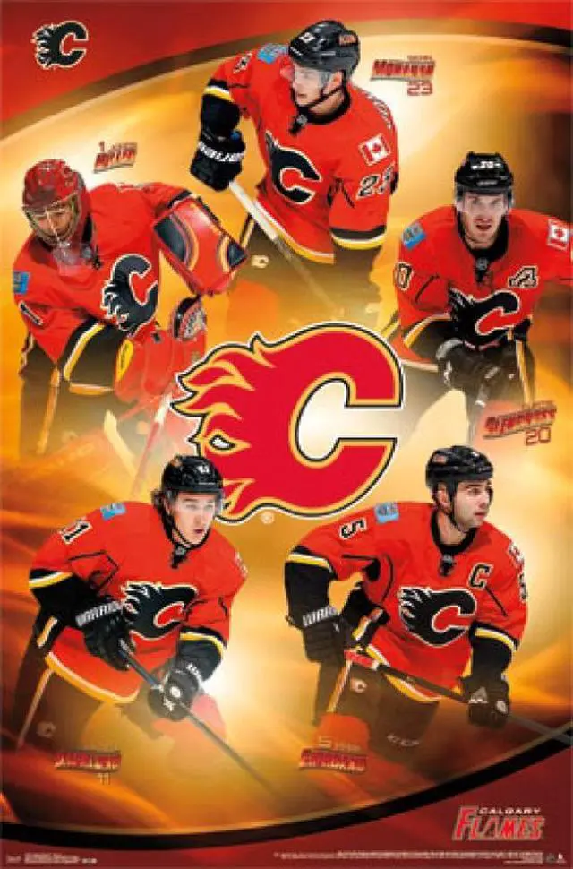 Main image of Calgary Flames - Team 2014 Poster Print (24 x 36)
