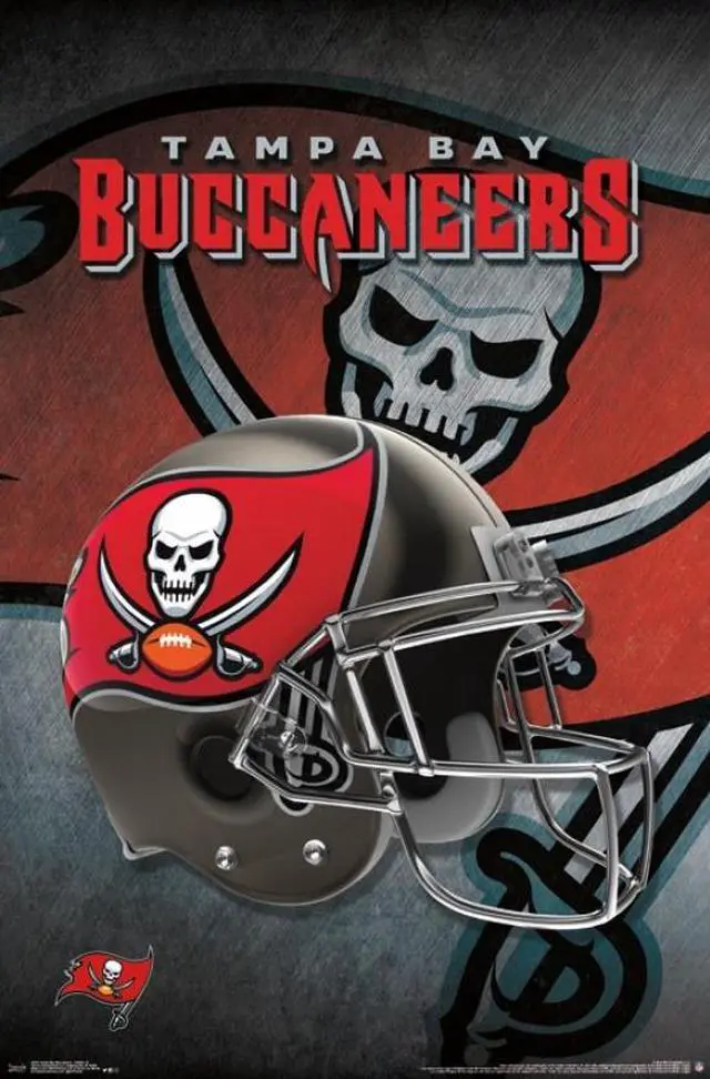 Main image of Tampa Bay Buccaneers - Helmet 16 Poster Print (22 x 34)