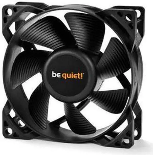 Alt view image 5 of 9 - Pure Wings 2 8cm 1900 RPM 26.3 cfm Black Case Fan