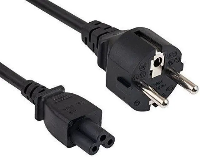 Main image of cable leader 6ft european 3prong notebook power cord cee 7/7 to iec320 c5