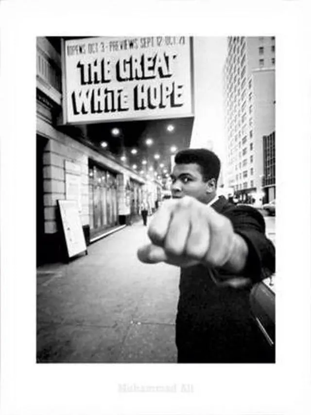 Main image of Muhammad Ali - The Great White Poster Print (22 x 30)