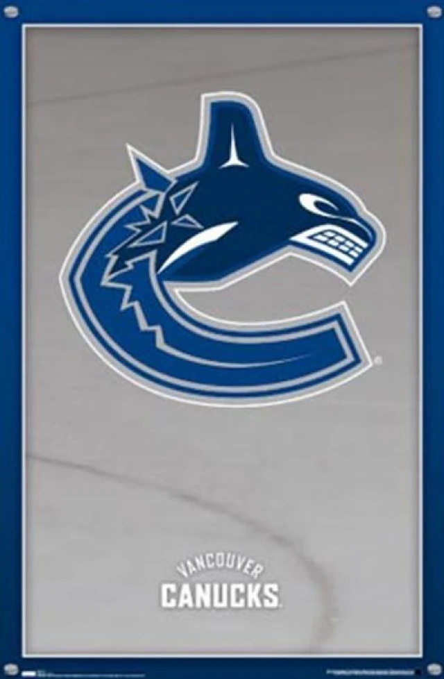 Main image of Vancouver Canucks - Logo Poster Print (24 x 36)