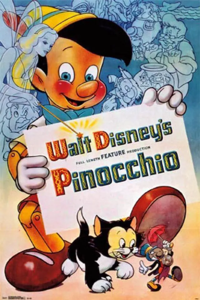 Main image of Pinocchio - One Sheet Poster Print (24 x 36)