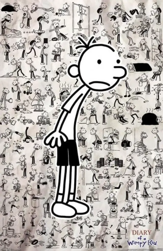 Main image of Wimpy Kid - Art Poster Print (24 x 36)
