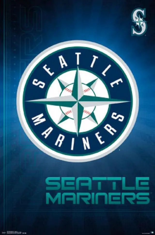 Main image of Seattle Mariners - Logo 16 Poster Print (22 x 34)