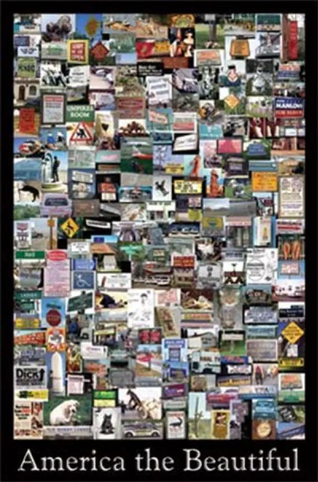 Main image of America The Beautiful Poster Print (23 x 35)