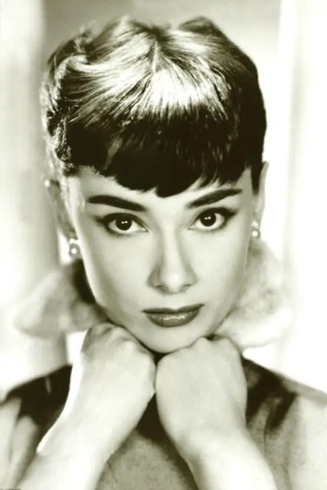 Main image of Audrey Hepburn - Lips Sepia Poster (24 x 36)