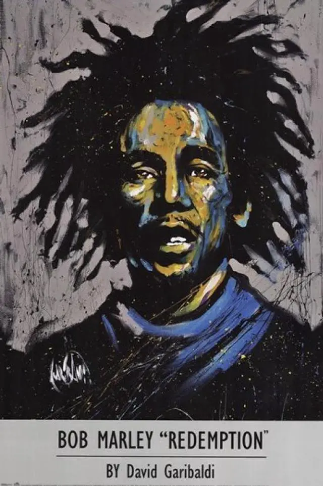 Main image of Bob Marley - Redemption - David Garibaldi Poster Print (24 x 36)