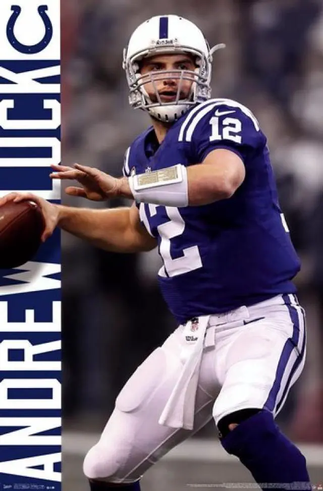 Main image of Indianapolis Colts - Andrew Luck 2014 Poster Print (22 x 34)