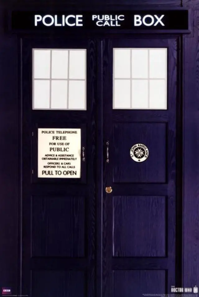 Main image of Doctor Who - Tardis Poster Print (22 x 34)
