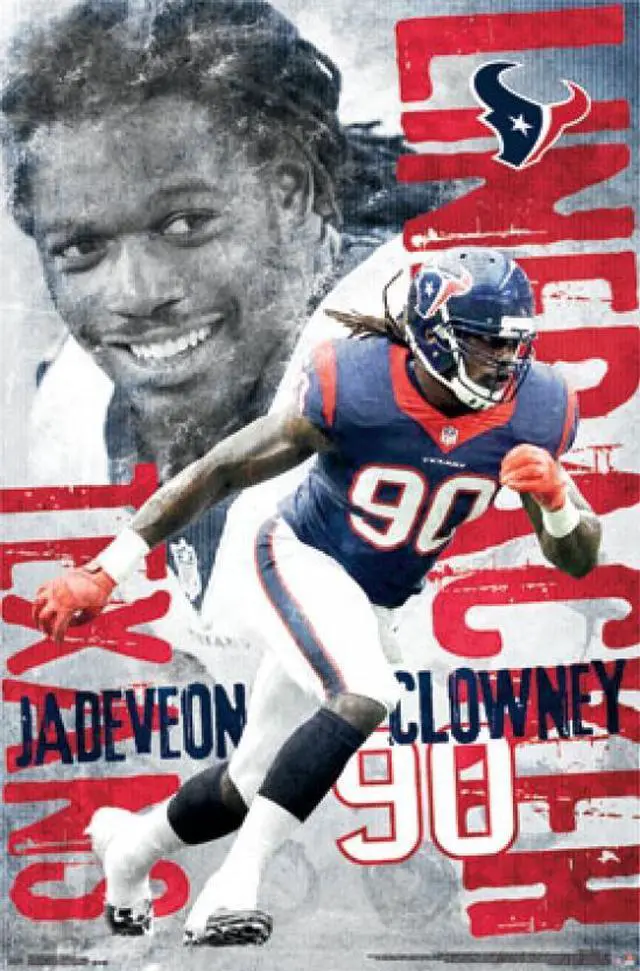 Main image of Houston Texans - Jadeveon Clowney 2014 Poster Print (22 x 34)