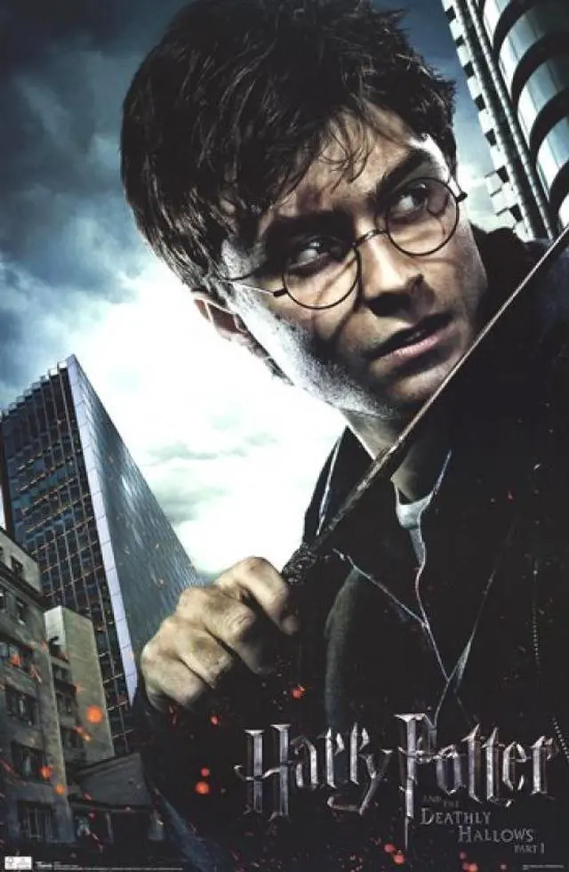 Main image of Harry Potter and the Deathly Hallows - Harry Poster Print (24 x 36)