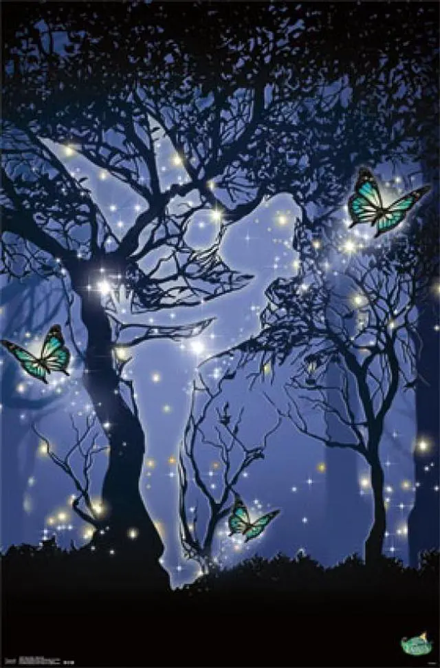 Main image of Tinker Bell - Silhouette Poster Print (24 x 36)