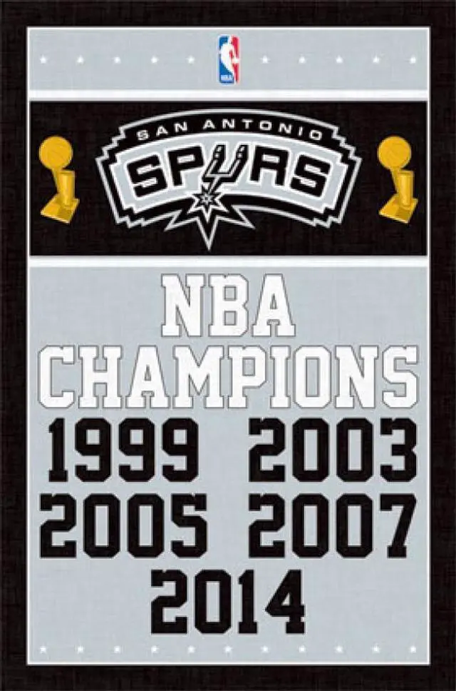 Main image of San Antonio Spurs - Champions 14 Poster Print (22 x 34)