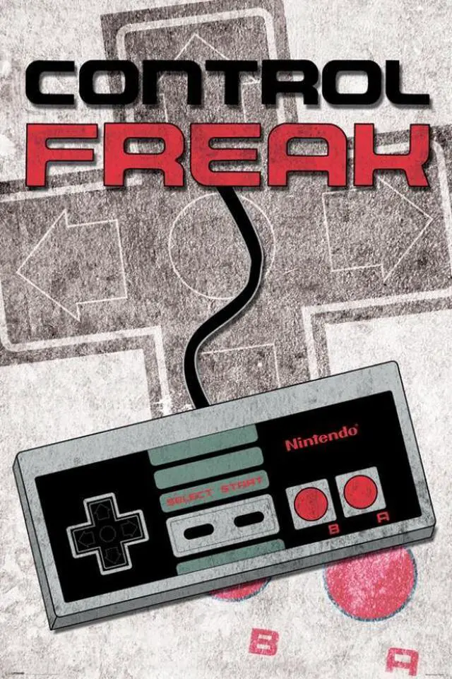 Main image of Nintendo - Control Freak Poster Print (22 x 34)