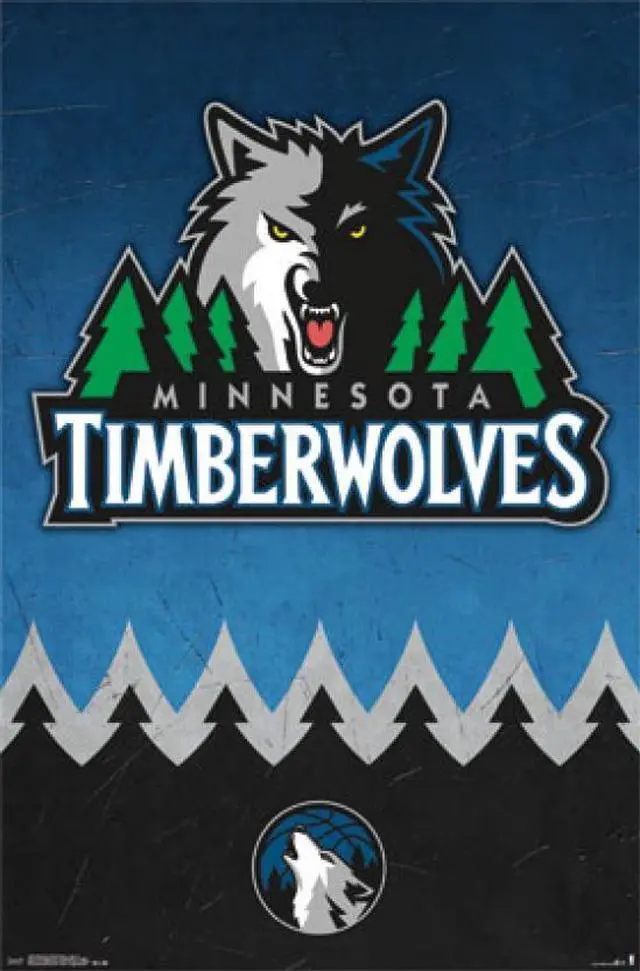 Main image of Minnesota Timberwolves - Logo 14 Poster Print (22 x 34)