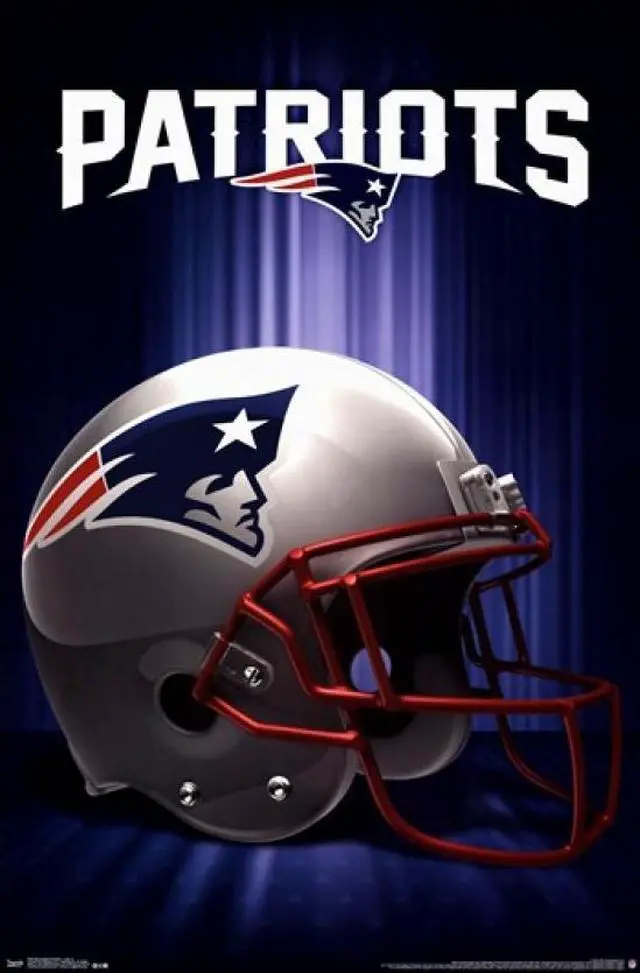 Main image of New England Patriots - Logo 13 Poster Print (24 x 36)