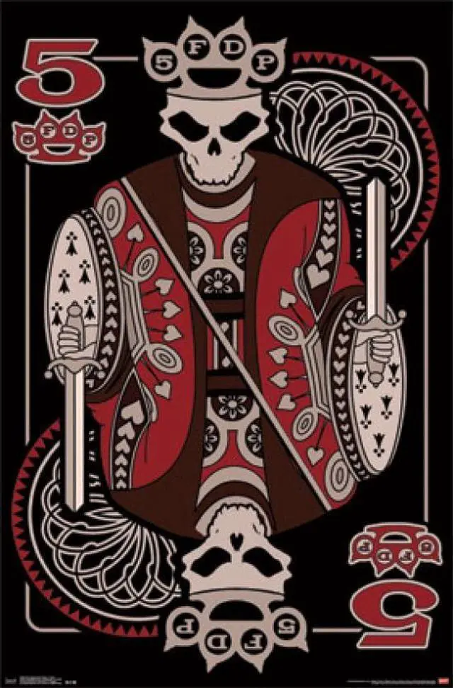 Main image of Five Finger Death Punch - 5 Card Poster Print (22 x 34)