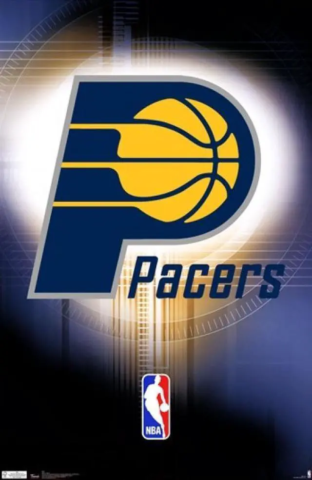 Main image of Pacers - Logo 11 Poster Print (24 x 36)