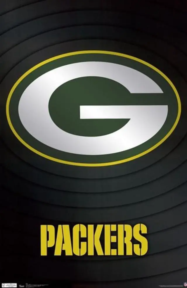 Main image of Packers - Logo 11 Poster Print (22 x 34)