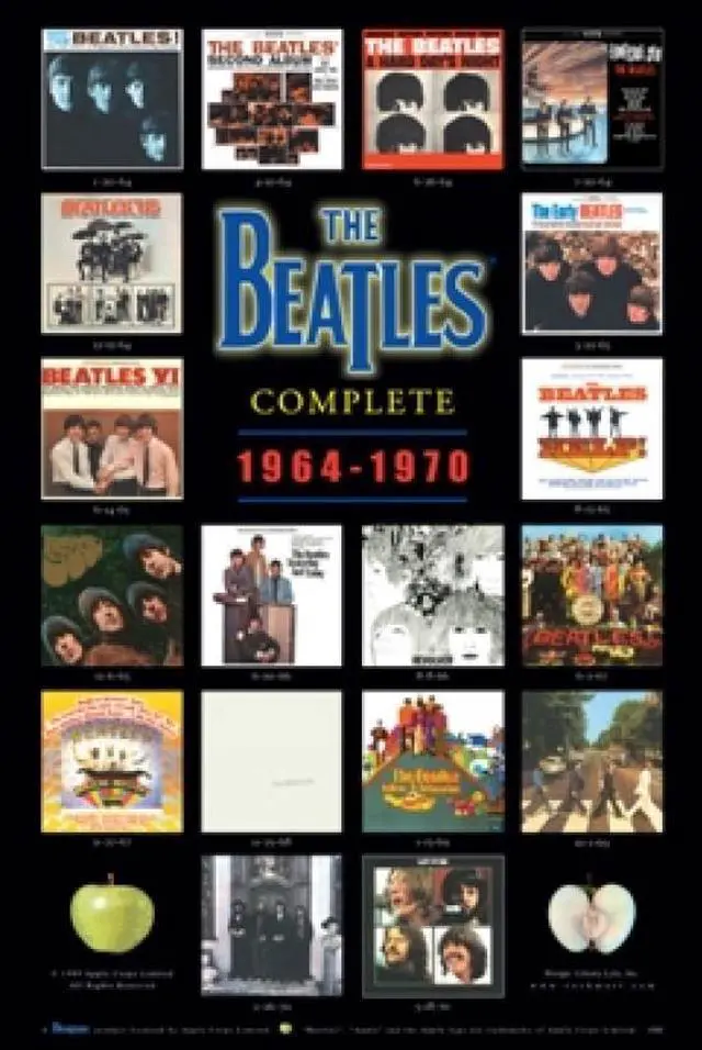 Main image of The Beatles Albums Poster (24 X 36)