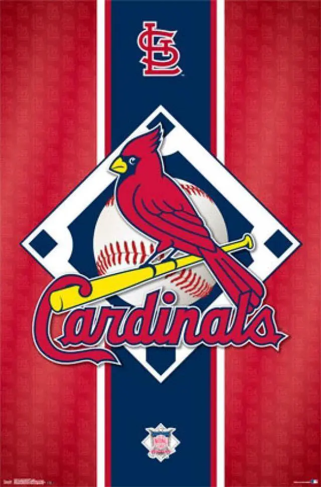 Main image of St. Louis Cardinals® - Logo Poster Print (22 x 34)