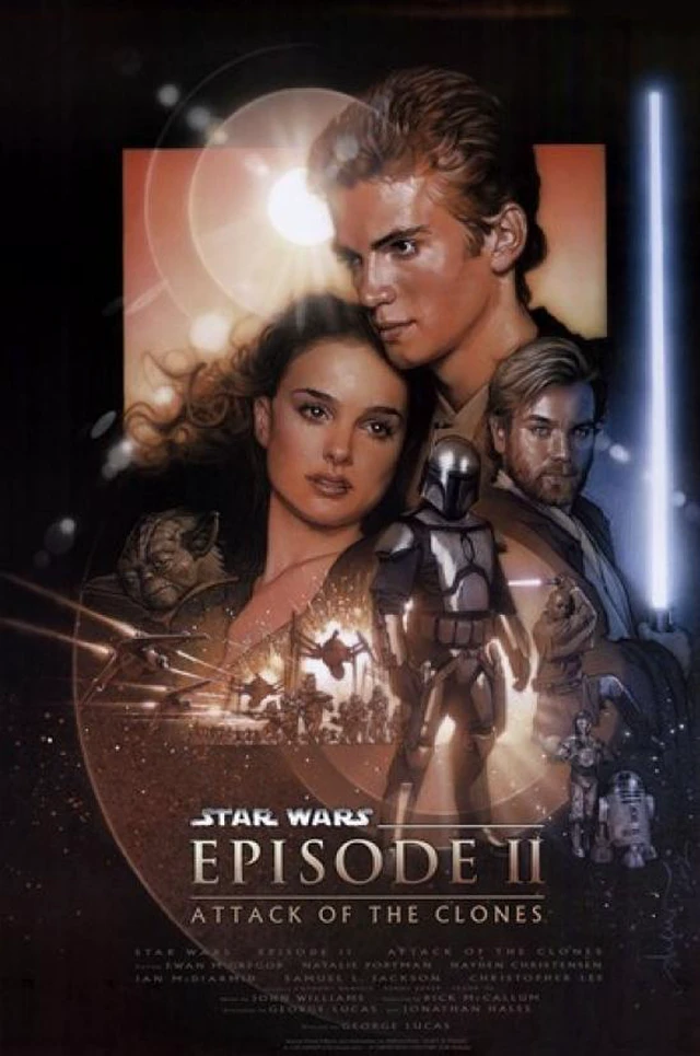 Main image of Star Wars - Episode II Poster Print (22 x 34)