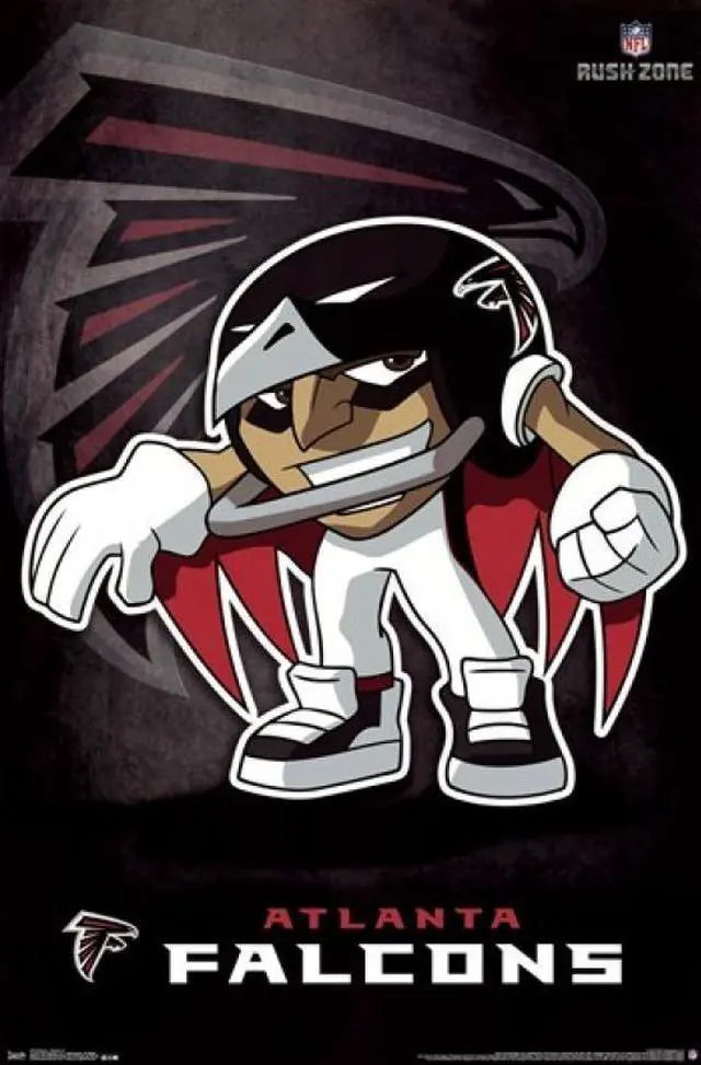 Main image of Atlanta Falcons - Rusher 2013 Poster Print (24 x 36)