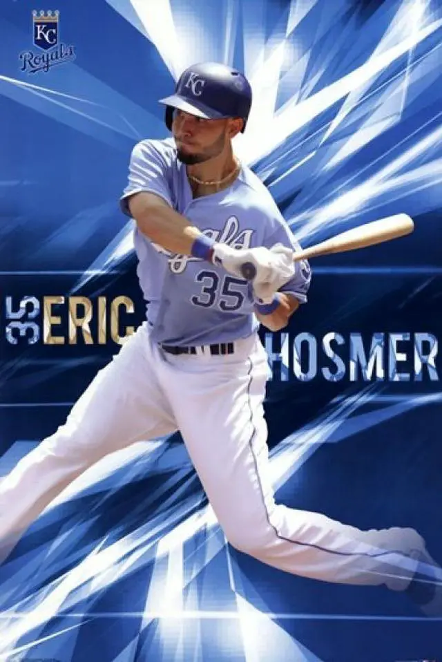 Main image of Kansas City Royals - E Hosmer 14 Poster Print (22 x 34)